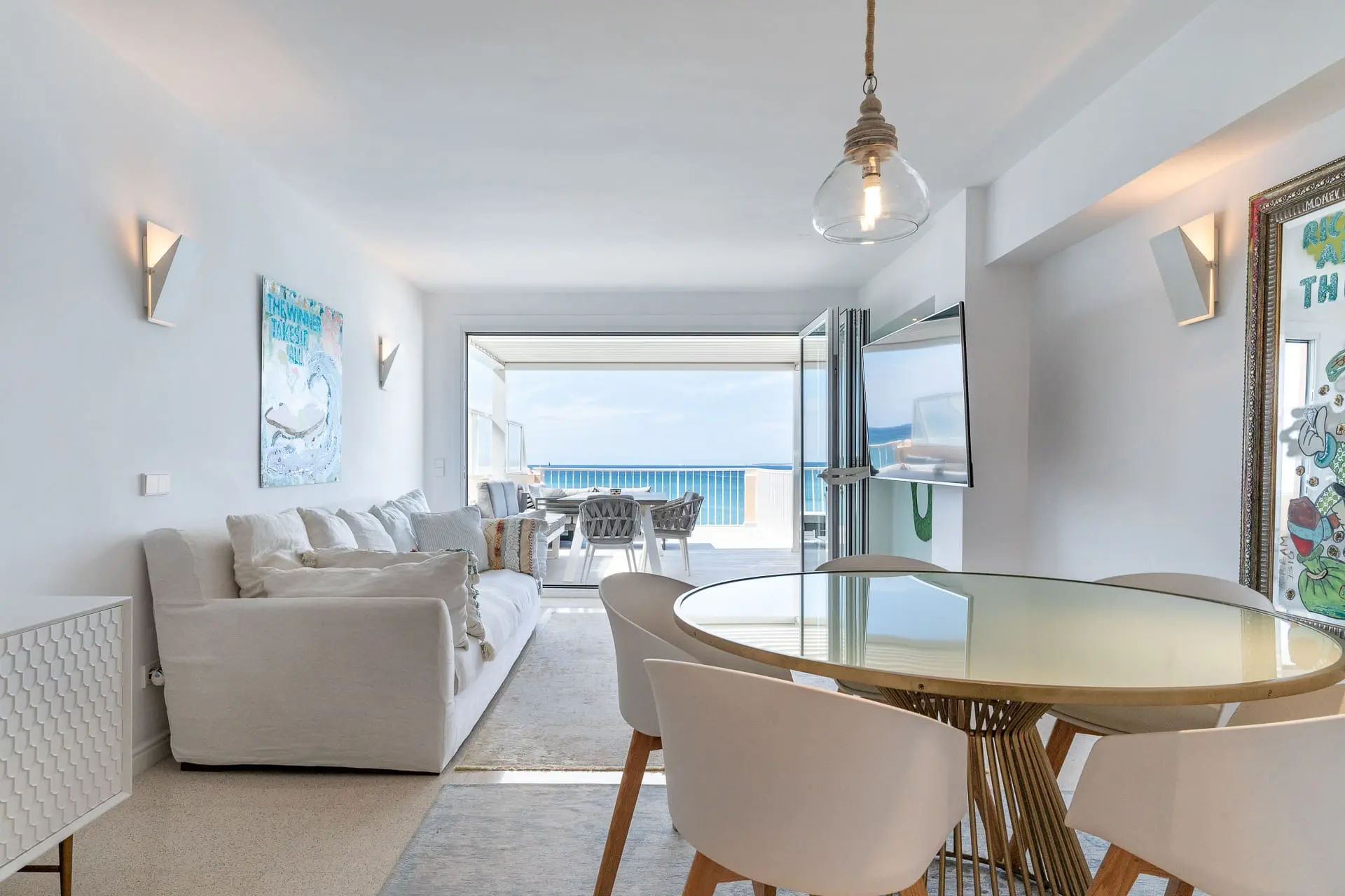 Spectacular First-Line Luxury Four-Bedroom Penthouse with Sea Views and Spacious Terrace - Homes In Mallorca