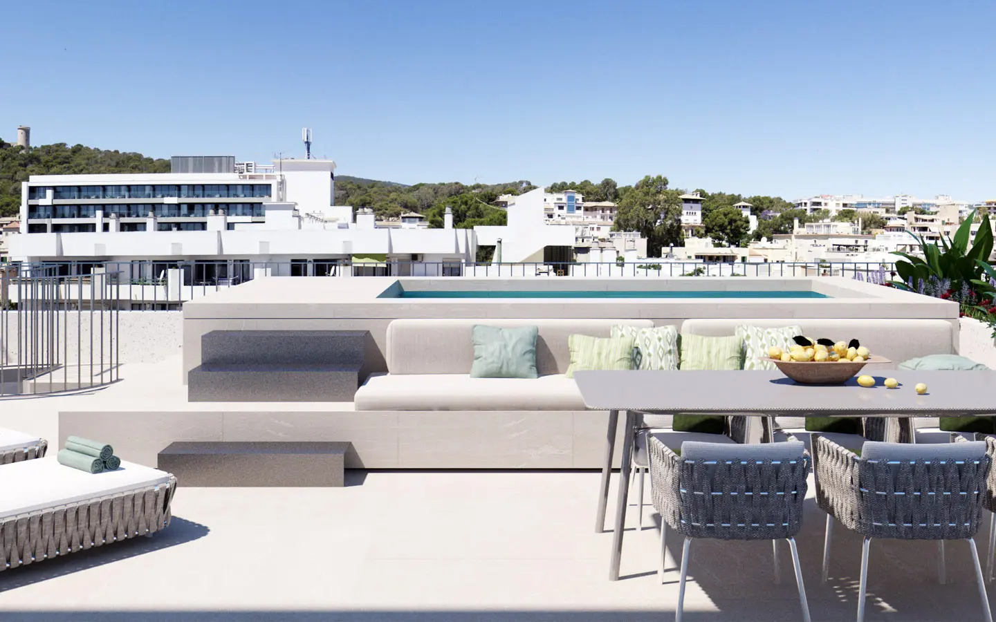 Luxury Apartments in Bellver Place with Palmallorca in Palma